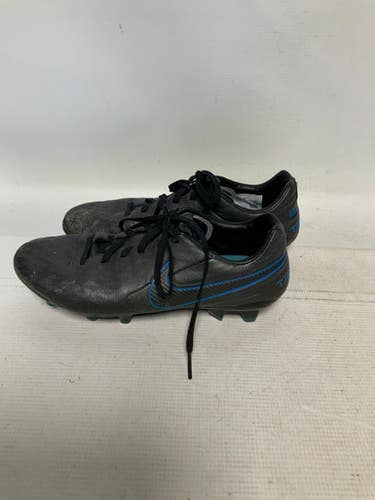 Used Nike TIEMPO Soccer Cleats Black Senior 7.5 11823-S000033424