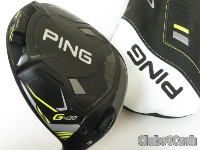 PING G430 LST Driver 9 HZRDUS Smoke RDX Red 60g 6.0 Stiff Flex +Cover