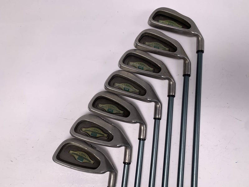 Callaway Big Bertha 1994 Iron Set 4-PW Ladies Graphite Womens RH