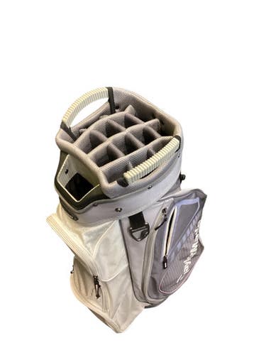 Used Taylormade TAYLORMADE WOMENS BAG Womens Cart Bag White 11884-S000050737
