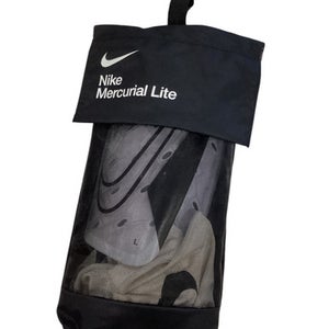 Used Nike Soccer Shin Guards Adult White LG 11884-S000050738