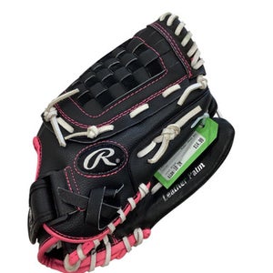 Used Rawlings FASTPITCH BB/SB Glove RH Throw Black 11 1/2" 11884-S000050723