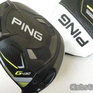 PING G430 LST Driver 9° HZRDUS Smoke RDX Red 50g 6.0 Flex +Cover Near MINT