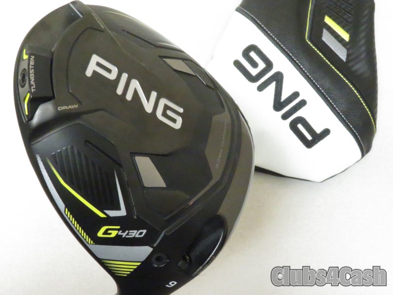 PING G430 LST Driver 9 HZRDUS Smoke RDX Red 50g 6.0 Flex +Cover Near MINT