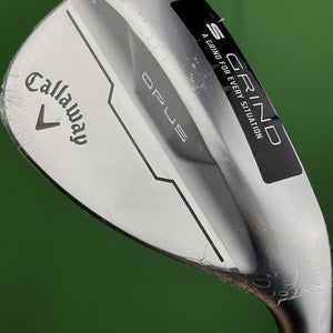 Callaway Opus Chrome Sand SW Wedge 54-12* S-Grind Dynamic Gold 115 NEW #98431