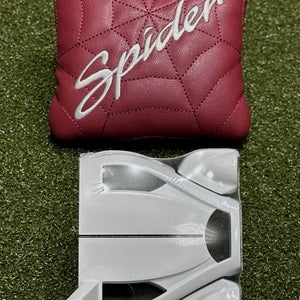 TaylorMade 2024 Spider #3 White Slant Neck Putter 35" w/ Headcover RH NEW