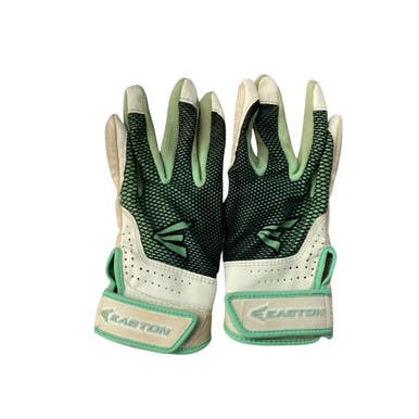 Used Easton BB/SB Batting Gloves White XS 11760-S000080450