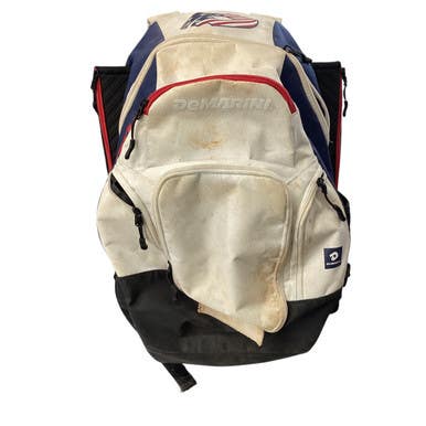 Used Demarini BACKPACK BB/SB Player Backpack White/Red/Navy 11760-S000080444