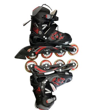 Used Bladerunner Roller Hockey Skates Black Adjustable 11760-S000080402