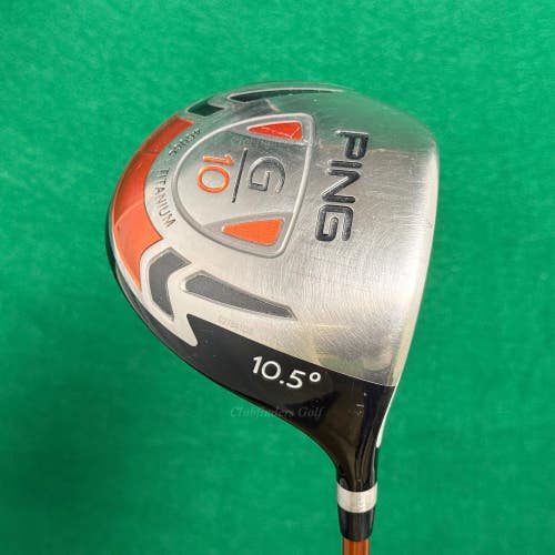 Ping G10 460cc Titanium 10.5 Driver Ping TFC 129 D Graphite Stiff