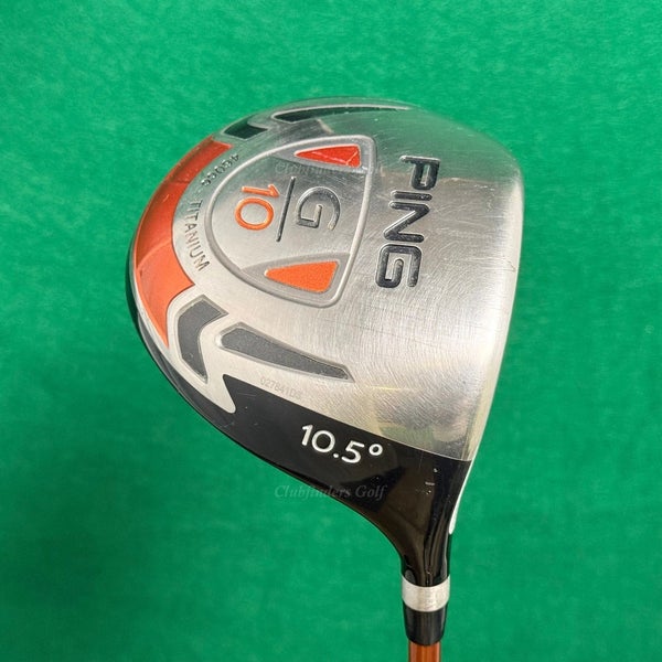 Ping G10 460cc Titanium 10.5 Driver Ping TFC 129 D Graphite Stiff