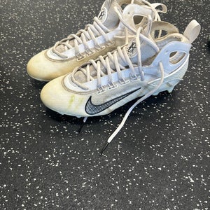 Used Nike LAX Cleats Mens White Senior 8 11849-S000030583
