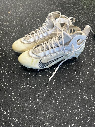 Used Nike LAX Cleats Mens White Senior 8 11849-S000030583