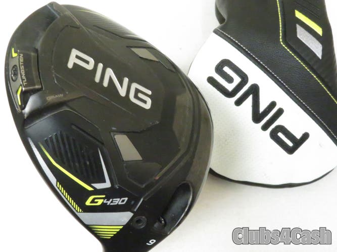 PING G430 LST Driver 9 HZRDUS Smoke RDX Red 60g 5.5 Regular Flex +Cover