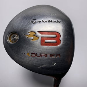 TaylorMade Burner 2008 3 Fairway Wood 15* REAX 49g Stiff Graphite Mens RH