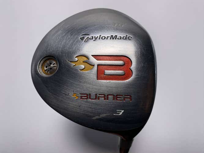 TaylorMade Burner 2008 3 Fairway Wood 15* REAX 49g Stiff Graphite Mens RH