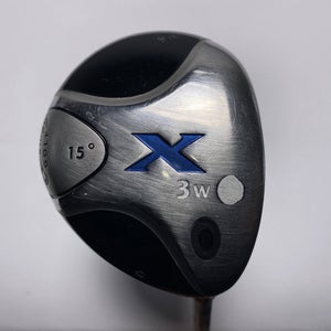 Callaway X 3 Fairway Wood 15* Fujikura 65g Stiff Graphite Mens RH