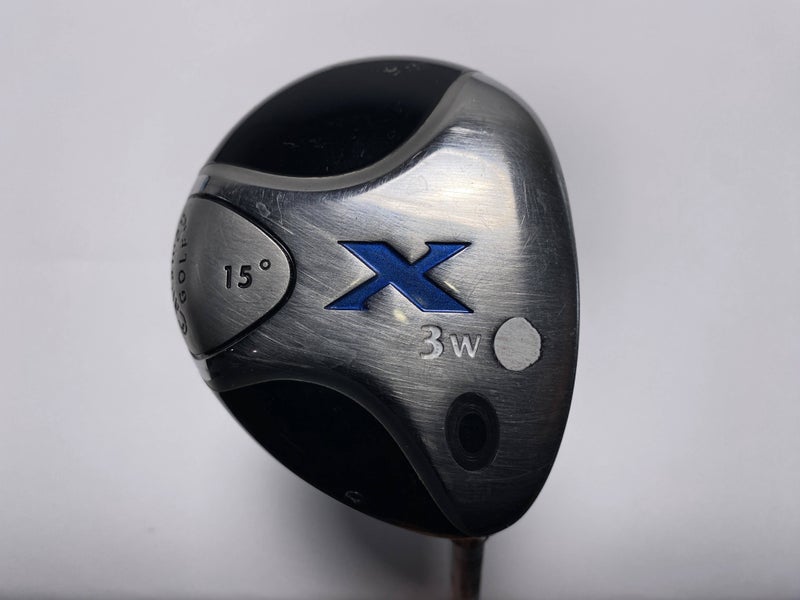Callaway X 3 Fairway Wood 15* Fujikura 65g Stiff Graphite Mens RH