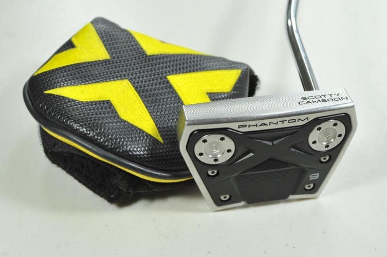 Titleist 2022 Scotty Cameron Phantom X 9 34" Putter Right Steel # 201012
