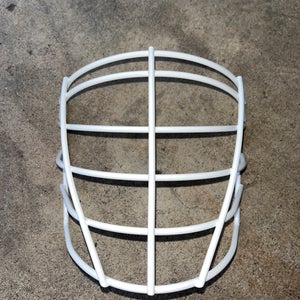 NLL style box lacrosse face mask. (white)