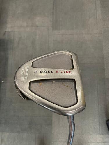 Used Odyssey WHITE ICE 2 BALL V LINE Mens Putter RH 11614-S000219306
