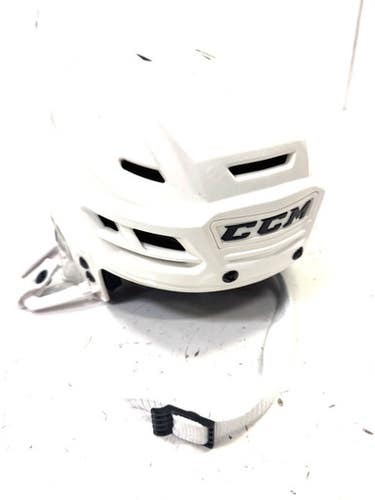 Used CCM 710 TACKS Hockey Helmet Only White MD 11860-S000296085
