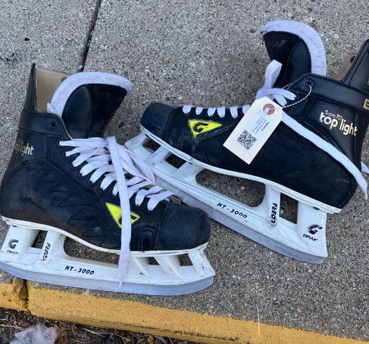 Senior Graf Supra 703 Hockey Skates 10.5 (Used)
