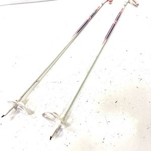 Used Fischer XC Womens XC Ski Poles White 125 cm / 50 in 11860-S000296067