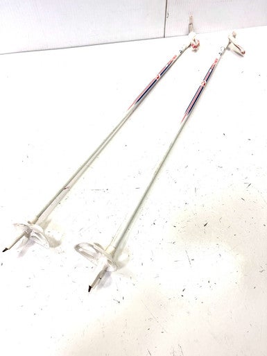 Used Fischer XC Womens XC Ski Poles White 125 cm / 50 in 11860-S000296067