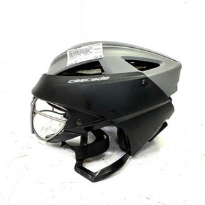 Used Cascade LX  GRAY/BK Lacrosse Helmet Black And Grey One Size 11860-C000296059