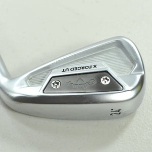 Callaway X Forged UT 21 24* Driving Iron Stiff Right Project X U Steel # 200804