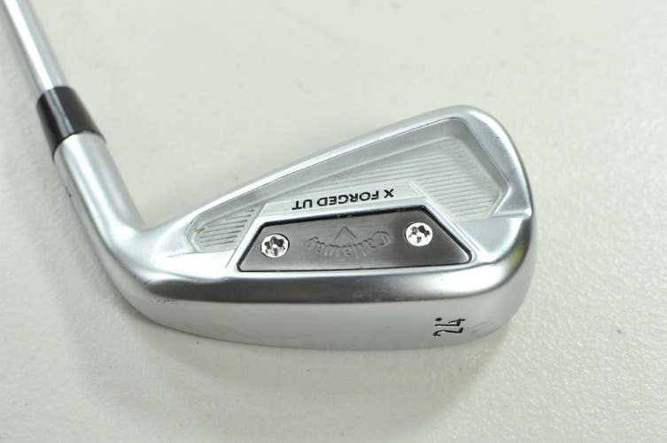 Callaway X Forged UT 21 24* Driving Iron Stiff Right Project X U Steel # 200804
