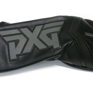 PXG Parsons Xtreme Golf Leather Black/Gray Driver Headcover