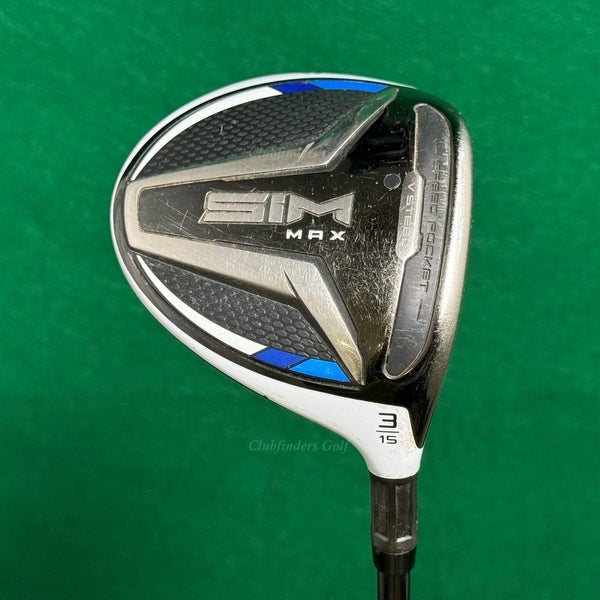 TaylorMade SIM Max 15 Fairway 3 Wood Fujikura Atmos FW Red 5R Graphite Regular