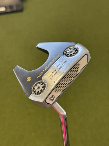 Odyssey Stroke Lab Seven S 34" Slant-Neck Putter w/Stroke Lab & SuperStroke