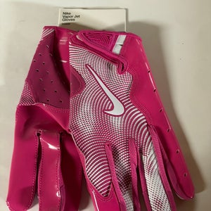 Nike Vapor Jet Football Receiver Gloves Adult XL Pink New!