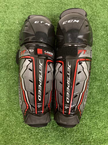 Junior CCM JetSpeed FT370 Shin Pads 12" (Used)