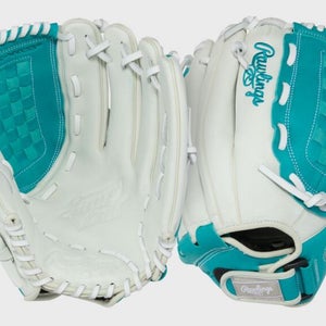 New Rawlings Shut Out 12.5" Fastpitch Softball Glove: RSO125W 12.5"