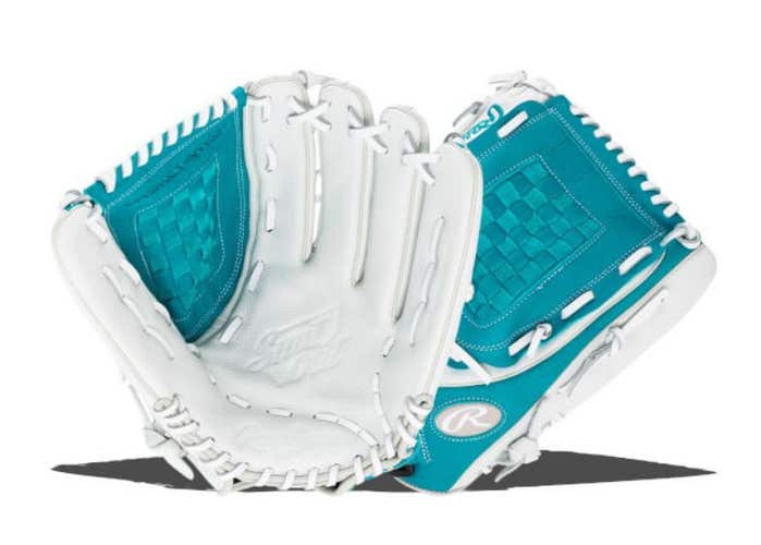 New Rawlings Shut Out 13" Fastpitch Softball Glove: RSO130W 13"