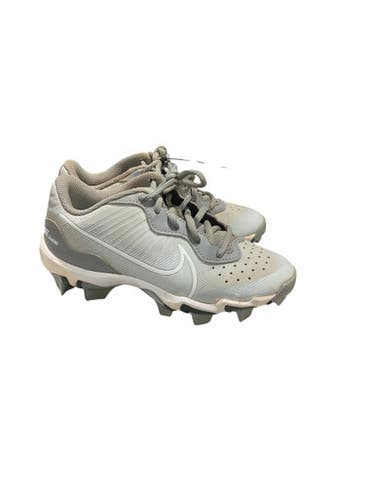 Used Nike DIAMOND BB/SB Cleats Grey Junior 02 11834-S000038836