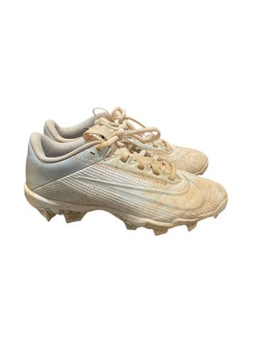 Used Nike VAPOR BB/SB Cleats White Junior 04.5 11834-S000038834