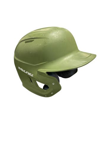 Used Rawlings BB HELMET Batting Helmet No Mask Green SM 11834-S000038890