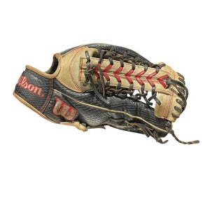 Used Wilson A2000 TRAPEZE BB/SB Glove RH Throw Black 12 1/4" 11834-S000038894