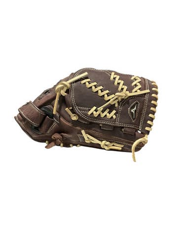 Used Mizuno FRANCHISE BB/SB Glove RH Throw Black 12" 11834-S000038902