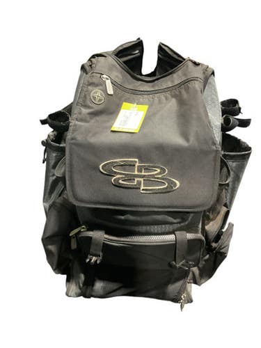 Used BoomBah ROLLER CATCHER BAG BB/SB Player Wheeled Bag Black 11834-S000038905