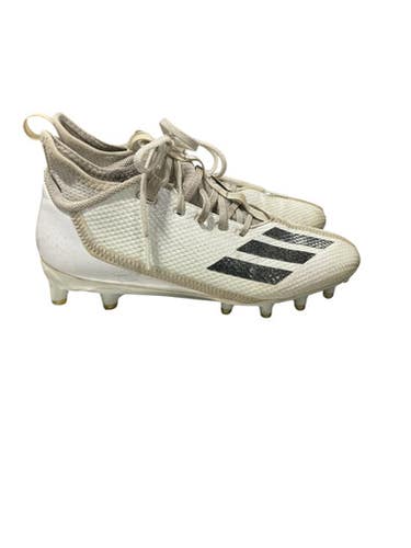 Used Adidas Adult FB Cleats White Senior 8 11834-S000038908