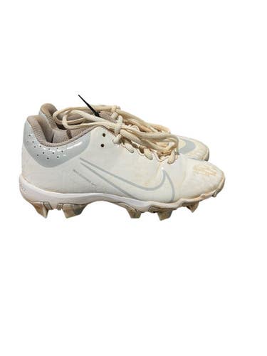 Used Nike DIAMOND BB/SB Cleats White Junior 02 11834-S000038922