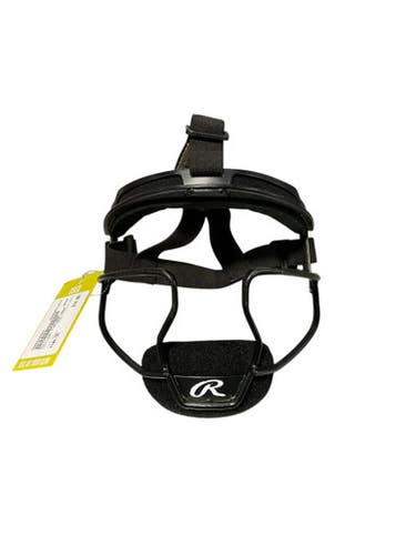 Used Rawlings FIELDER MASK BB/SB Fielders Mask Black One Size 11834-S000038924