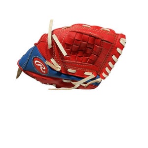 Used Rawlings TBALL GLOVE BB/SB Glove T-ball Red 9" 11834-S000038925
