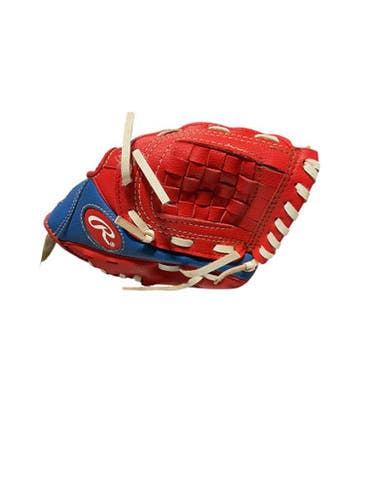 Used Rawlings TBALL GLOVE BB/SB Glove T-ball Red 9" 11834-S000038925